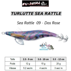 Anzuelo de Varias Puntas Jig Señuelo FU-SHIMA Sea Rattle Dosificador Rosa - Imagen 1 de 1