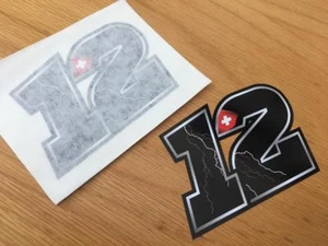 Thomas Lüthi Race Number 12 (Small Pair) - Picture 1 of 1