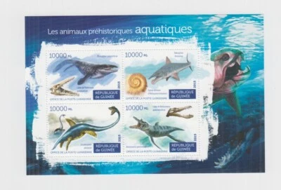 O571. Guinea - MNH - 2015 - Nature - Marine Life - Prehistorical animals - Image 1 of 4