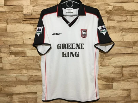 IPSWICH TOWN 2000 2001 Away Football Shirt Soccer Jersey Punch Sz M Cover