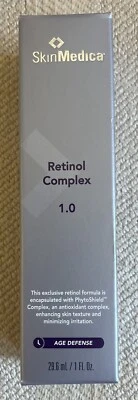 SkinMedica RETINOL COMPLEX  1.0  Full Size 1 fl oz  Fresh Sealed Box Authentic! - Image 1 of 4