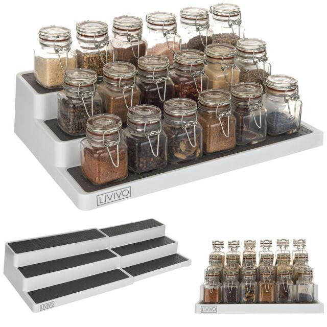 Especieros para cocina envases para especias vidrio almacenar organizar  cocina
