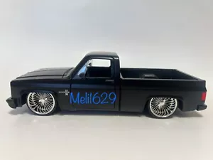 JADA Just Trucks 1/24 1985 CHEVY C-10 PICKUP (matte Black) #002 - Picture 1 of 8