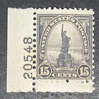 Travelstamps 1931 Us Stamps Scott 696 Liberty 15 Perf 11 X 10 1 2 Mognh