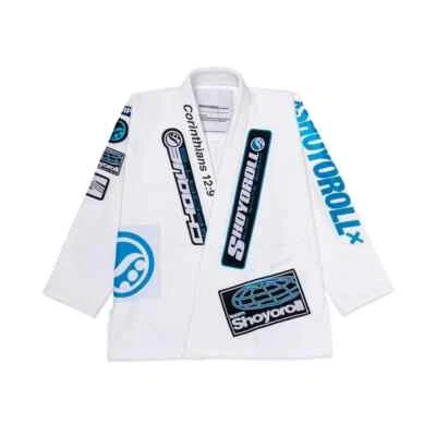 Traje Shoyoroll Bjj Gi Lote 24 Fedration V4 Jiu-Jitsu Blanco Nuevo 450 GSM Uniforme Foto 1 de 4