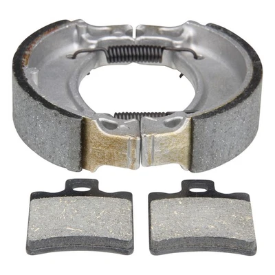 Kit ganasce freno pastiglie freno per Yamaha Neo's BWs Aprilia SR 50 Malaguti F12 - Immagine 1 di 4