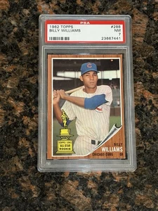 1962 Topps Billy Williams #288 Baseball Card PSA 7 - Picture 1 of 2