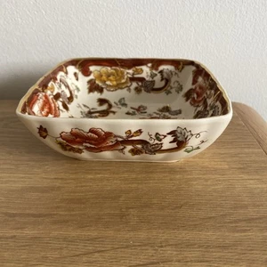 Masons Square Brown Velvet Ironstone Dish. - Picture 1 of 7