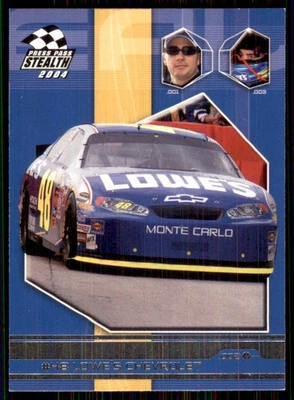 2004 Press Pass Stealth #8 Jimmie Johnson - Image 1 of 2