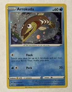 Pokemon TCG Arrokuda SWSH093 Black Star Promo Kosmos Holo Ungraded - Bild 1 von 2
