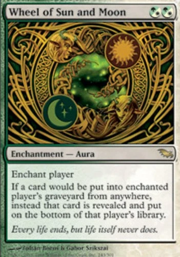 Wheel of Sun and Moon - Foil Light Play, English Magic the Gathering MTG Shadowm - Image 1 of 1