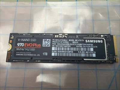 Samsung SSD 970 EVO Plus NVMe 1TB MZ-V7S1T0 Solid State Drive MZVL21T0HBLU M.2 - Image 1 of 2