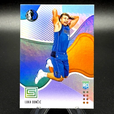 Luka Doncic 2018-19 Panini Status Basketball #172 Refractor Rookie Card (RC) - Image 1 of 4