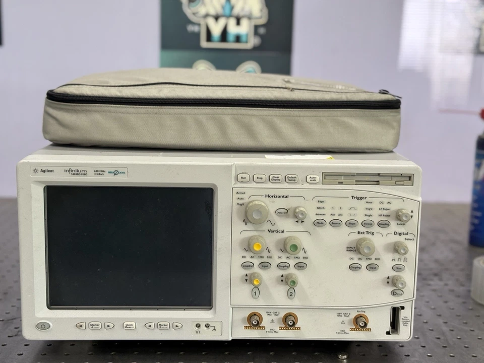 Agilent 54830D MSO 600MHz Oscilloscope – Boots, Cap Damage, As-Is - Image 1 of 4