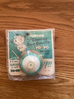 Rare Vtg Original In Package Duncan Shrinking Sonic Satellite Yo Yo - Image 1 of 2