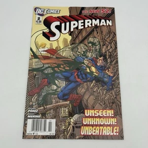 The New 52! Superman #2 - December 2011 Unseen! Unknown! Unbeatable! Comic Book - Bild 1 von 19