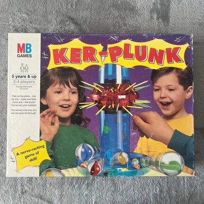 Vintage MB Games Ker-Plunk Marble Drop Game (1990s) – Complete, Original Box - Image 1 of 4