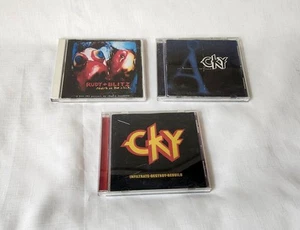 CKY 3 CDs lot signed Infiltrate Destroy Rebuild An Answer Can Be Found Reverb on - Picture 1 of 11