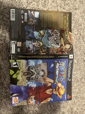 One Piece: Grand Adventure PS2 Cover Art Only (Authentic) - Image 1 of 2