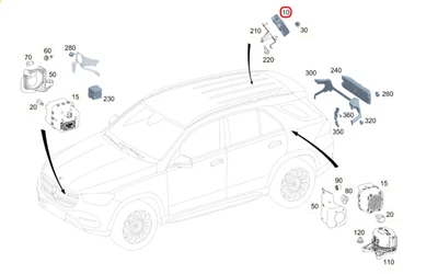 Sound Generator W167 W177 W213 W243 C253 N293 W447 B907 B910 Mercedes - Image 1 of 4