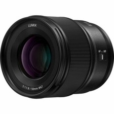 Panasonic LUMIX S-S50 50mm F1.8 L-Mount Mirrorless Camera Interchangeable Lens - Black