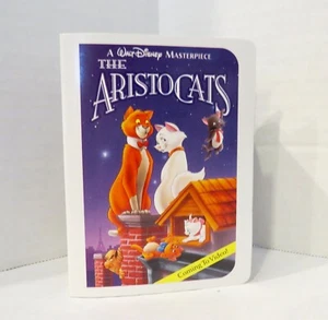 McDonalds Disney 1996 colección de obras maestras VHS Happy Meal juguete Aristocats - Imagen 1 de 7