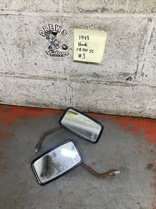 1983 Honda Cb550sc Cb 550 Nighthawk Mirrors - Picture 1 of 3