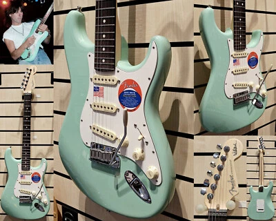 FENDER USA Artist Signature Jeff Beck  Stratocaster SFG RW Surf Green!! - Bild 1 von 4