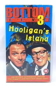 Bottom Live 3: Hooligan's Island VHS 1997 Rik Mayall, Adrian Edmondson UK PAL - Picture 1 of 5