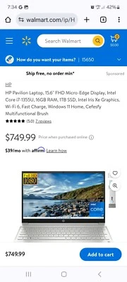 Portátil HP Pavilion Notebook 15"  Foto 1 de 4