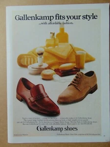 1980 Gallenkamp Shoes Fit Your Style vintage art print ad - Picture 1 of 1