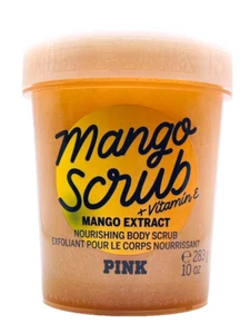 VICTORIA'S SECRET PINK MANGO SCRUB NOURISHING BODY SCRUB 10 OZ NEW - Picture 1 of 3