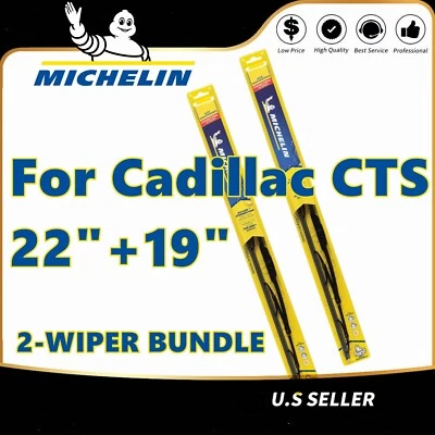 Pacote com 2 limpadores padrão - ajuste 2008-2014 Cadillac CTS - 30221/190 - Imagem 1 de 4