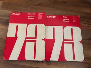 1973 DODGE Service Manual_CHARGER CHALLENGER DART SWINGER CORONET POLARA MONACO - Picture 1 of 4