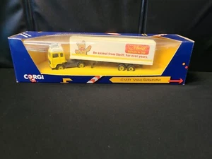 Corgi Semi Truck Trailer Toy C1231 Volvo Globetrotter Steiff 1985 Great Brit New - Picture 1 of 6