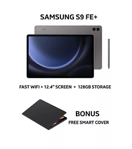 Samsung Galaxy Tab S9 FE+ WiFi 128GB Grey - Free Smart Cover - Picture 1 of 7