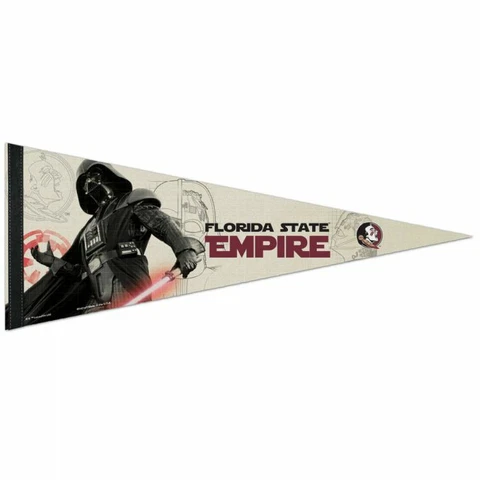 FLORIDA STATE SEMINOLES STAR WARS DARTH VADER PREMIUM PENNANT 12"X30" BANNER Cover