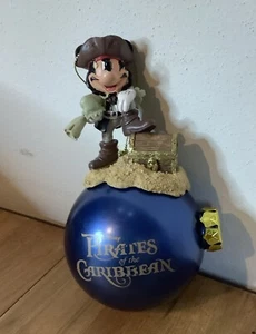 New Disney Parks Mickey Mouse Pirates Of The Caribbean Bulb Ornament - Picture 1 of 5