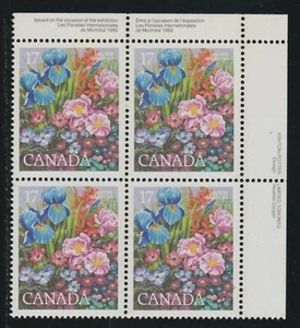 1980 Canada SC# 855 UR - International Events - Plate Block M-NH Lot # 2956b - Picture 1 of 1