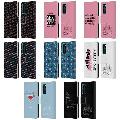 SEX AND THE CITY: SÉRIE DE TELEVISÃO GRÁFICA CAPA DE LIVRO DE COURO TELEFONES HUAWEI 4 - Imagem 1 de 4