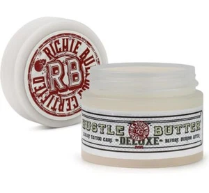 Hustle Butter Deluxe Organic Tattoo Care Aftercare Cream - 100 ml - Picture 1 of 7