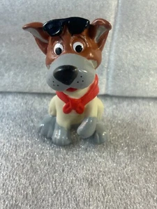 Disney 1988 Oliver & Company Dodger Hund gebraucht Gummi Figur Spielzeug T-8 - Bild 1 von 1