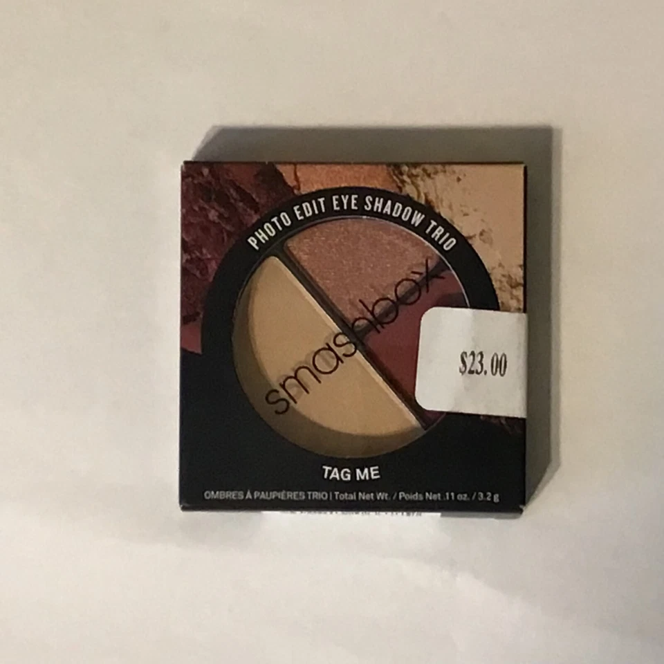 SMASHBOX PHOTO EDIT Eye Shadow Trio TAG ME - Full Size - 0.11oz/3.2g NIB - Image 1 of 1