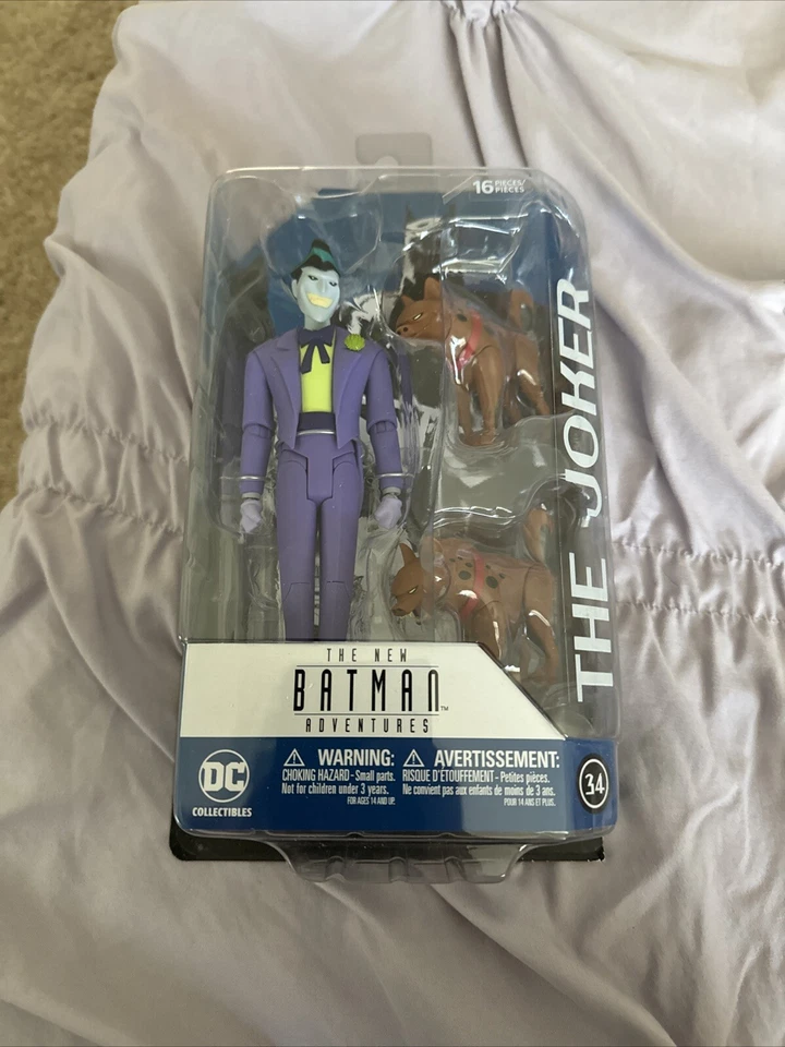 DC Direct Collectibles活动人偶 新蝙蝠侠冒险小丑 #34 — 第 1/4 张图片