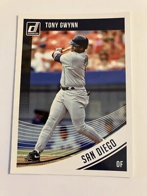 Tony Gwynn 2018 Donruss Baseball #165 San Diego Padres HOF - Image 1 of 2