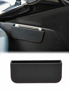 Car Interior Accessories Phone Organizer Storage Bag Box Holder Universal Black - Picture 1 of 12