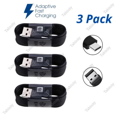 For Android Samsung S10 20 21 22 23 USB Type C Fast Charging Cord Charger Cable - Image 1 of 4