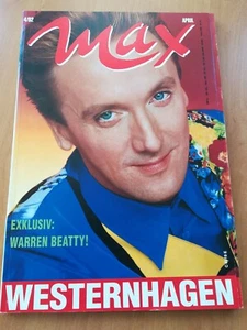 MAX / 04.1992 / WESTERHAGEN / WIEN / Zeitschrift / EROTIK - Picture 1 of 4