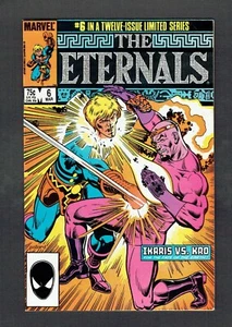 Eternals #6 Marvel Comics Copper Age 1985 VF Ikaris Vs. Kro MCU Coming Soon - Imagen 1 de 2