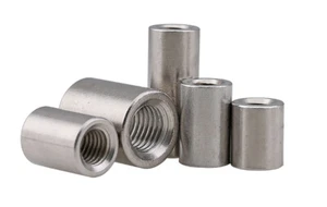 Round Coupling Nut Sleeve M3-M16 Stainless Steel Full Thread for Thread Rod Stud - Picture 1 of 6